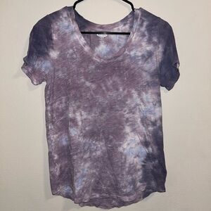 Old Navy Tie-Dye Short Sleeve Tee - Purple